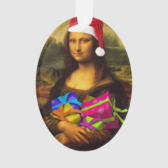 Mona Lisa Arrive Comme Père Noël (dos)
