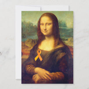 Mona Lisa Au Ruban Orange