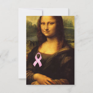 Mona Lisa Au Ruban Rose