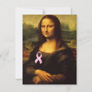 Mona Lisa Au Ruban Rose