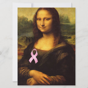 Mona Lisa Au Ruban Rose