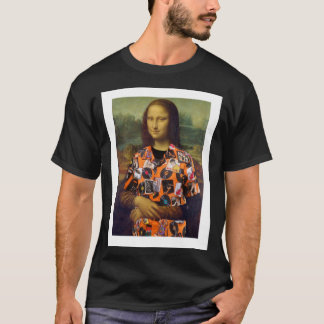 Mona Lisa avec le t-shirt noir des 40e Retrouvaill
