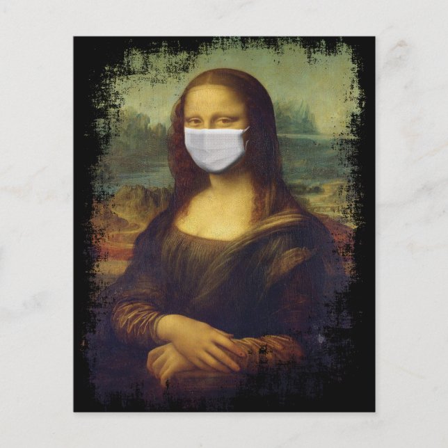 Mona Lisa avec masque (Devant)