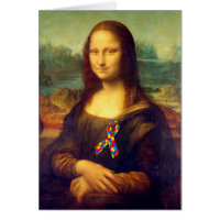 Mona Lisa Avec Ruban De Puzzle