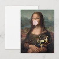 Mona Lisa Blown Pink Buble gomme