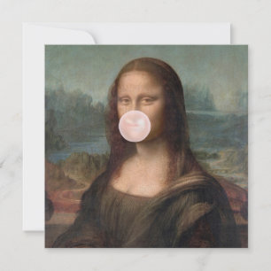 Mona Lisa Blown Pink Buble gomme