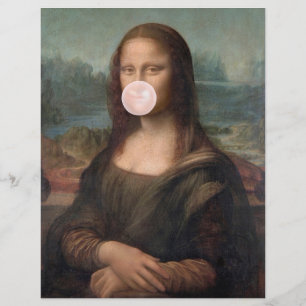 Mona Lisa Blown Pink Buble gomme