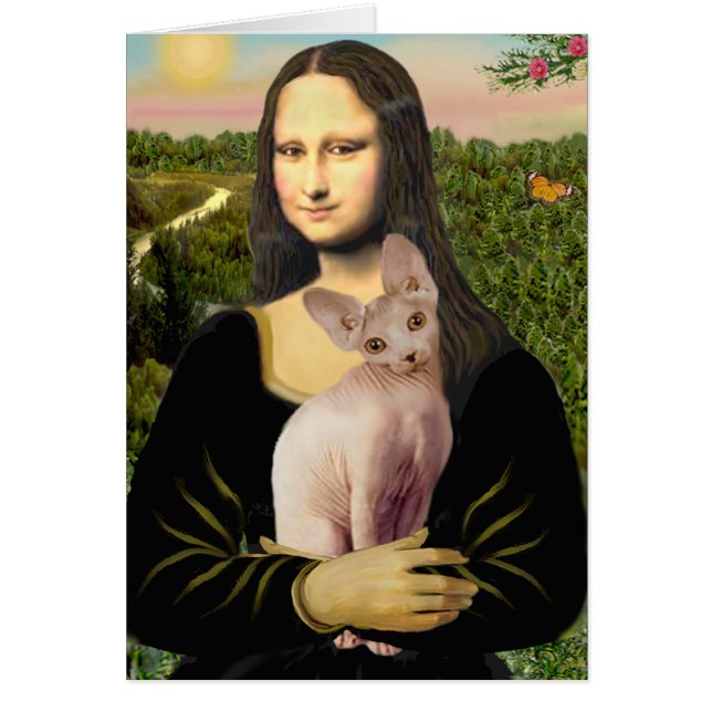 Mona Lisa - Crème Sphynx chat (Devant)