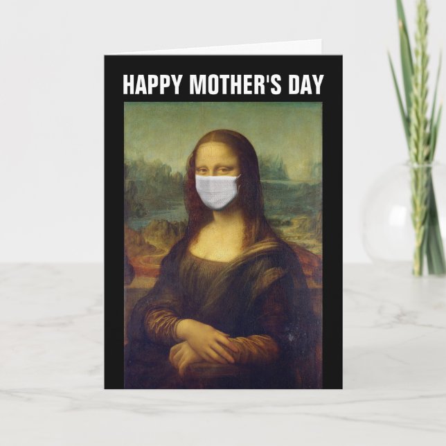 MONA LISA FUNNY 2020 LA CARTE DE LA FÊTE DE LA MÈR (Devant)
