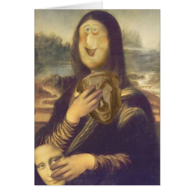 Mona Lisa indécise (Devant)