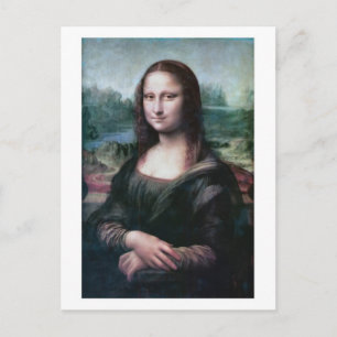 Mona Lisa la Joconde par de Vinci carte postale