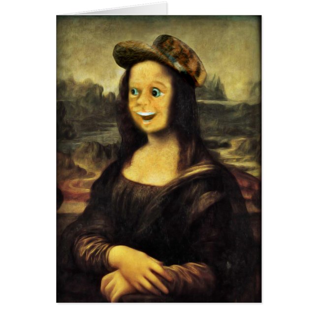 Mona Lisa, mets un visage heureux (Devant)