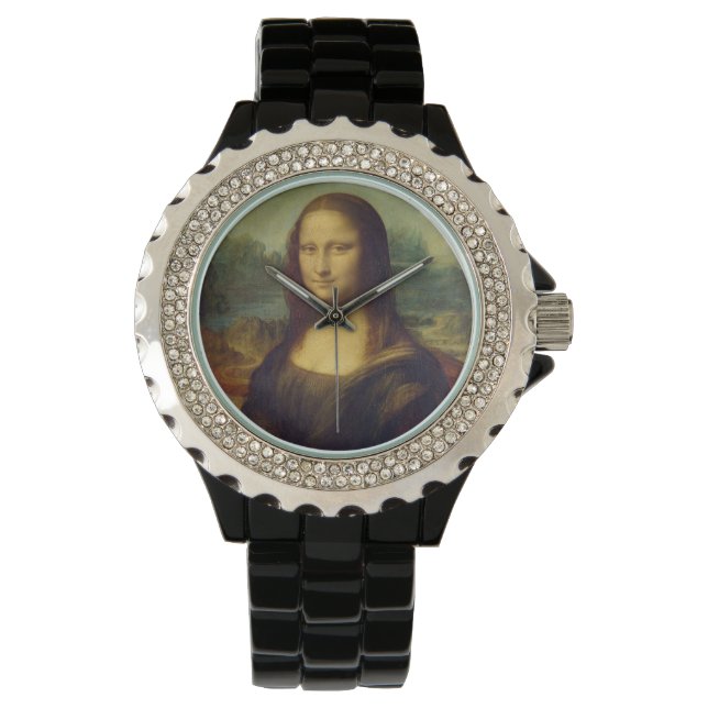 Mona Lisa Montre en cristal féminin (devant)