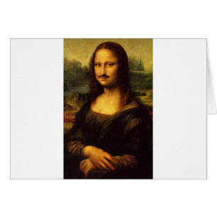 mona lisa moustache