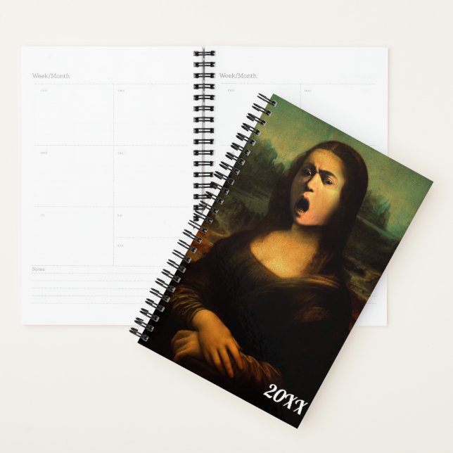 Mona Lisa Pirate et Méduse Caravage (Devant avec enveloppe)