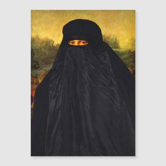 Mona Lisa se cache le sourire (Devant)