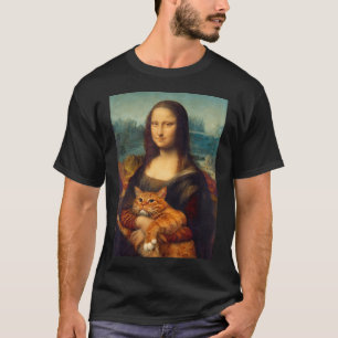 Mona Lisa + T-shirt T-shirt Chat