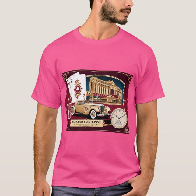 Monaco Monte Carlo Tshirt (Devant)