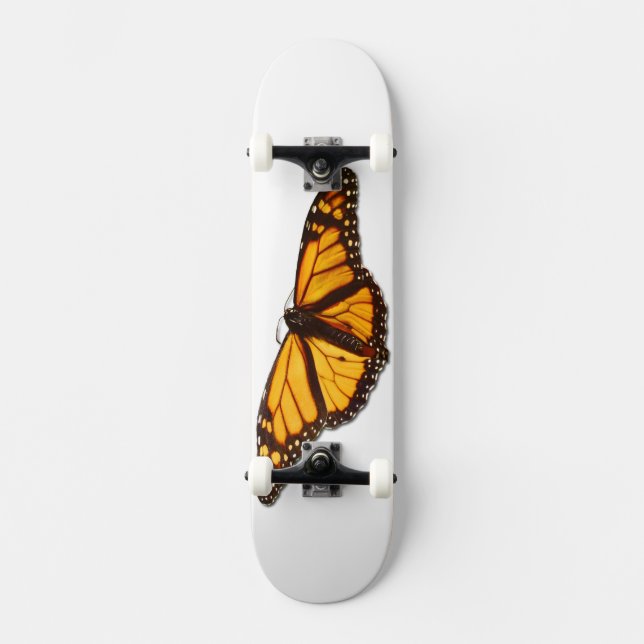 Monarch Butterfly 7-3/4" Skateboard (Recto)