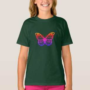 Monarch Butterfly Design - T-shirt de base pour fi