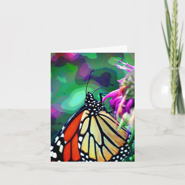 Monarch Butterfly Nature Art (Devant)