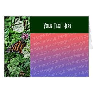 Monarch Butterfly Nature Carte photo