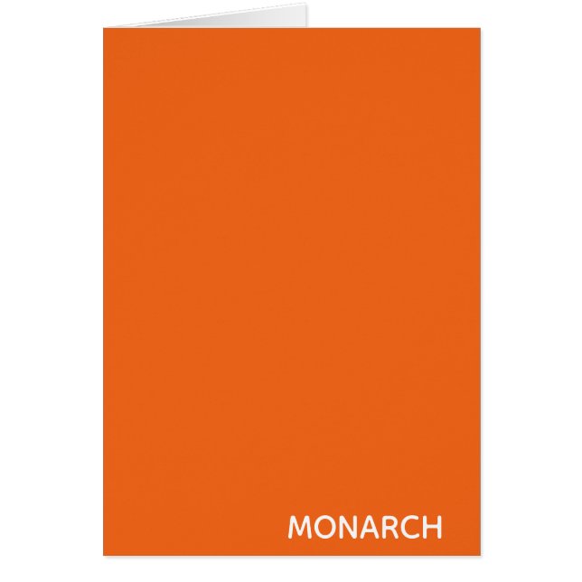 Monarch butterfly orange color name (Devant)