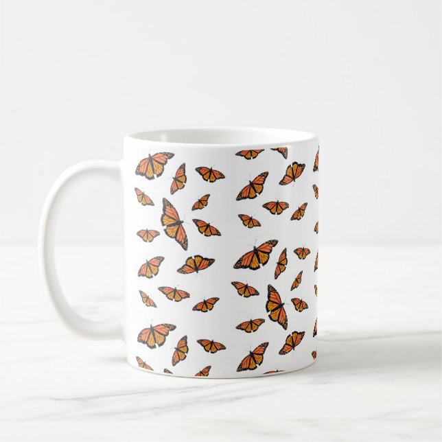 Monarque papillon Mug (Gauche)
