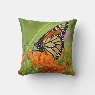 Monarque sur papillon Oreiller