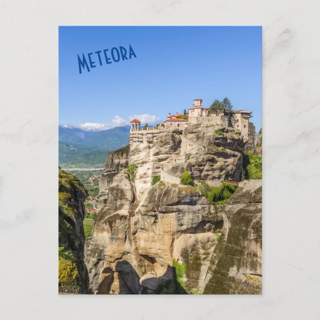 Monastères de Meteora, Grèce Carte postale (Devant)