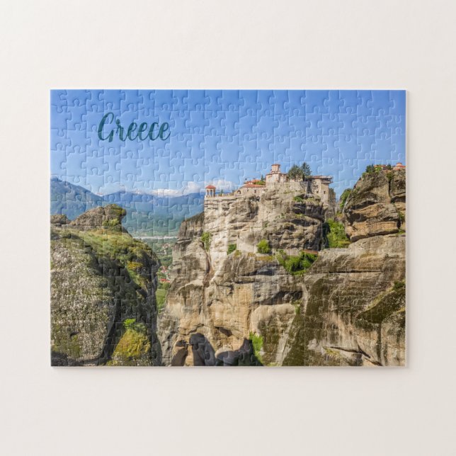 Monastères de Meteora, Grèce Puzzle (Horizontal)