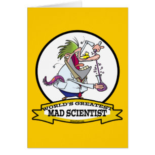 MONDE LE PLUS GRAND MAD SCIENTIFIQUE HOMME CARTOON