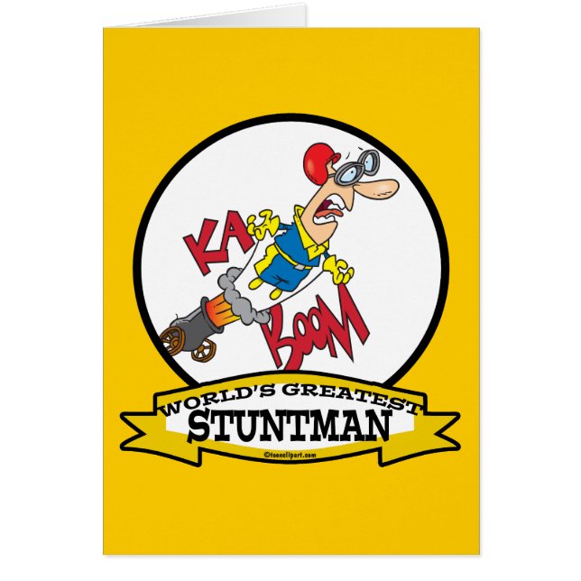 MONDE LE PLUS GRAND STUNTMAN HOMMES CARTOON (Devant)