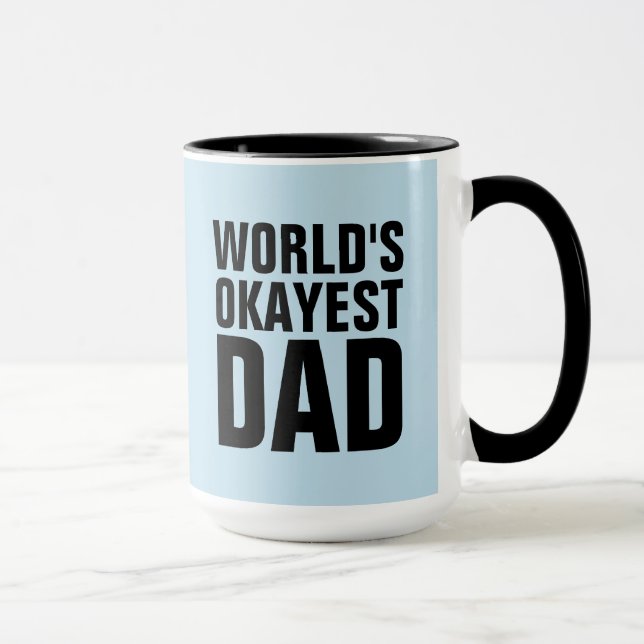MONDE OKAYEST PAPA COFFEE MUGS CUPS (Droite)