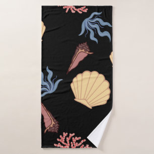 Monde sous-marin sans soudure motif en vintage. an