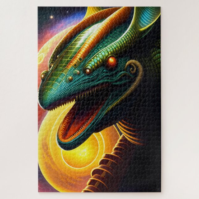 Mondes Aliens 1014 pièce Jigsaw Puzzle (Vertical)