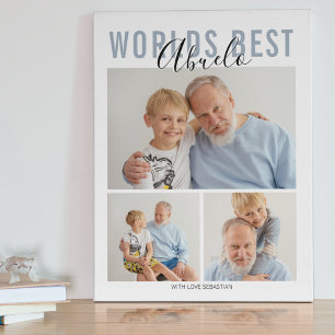 Mondes modernes Best Abuelo 3 Plaque photo