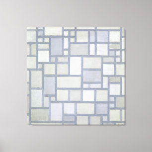 MONDRIAN - COMPOSITION AVEC LA GRILLE 7 - 1919 -