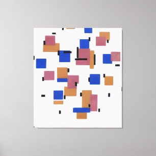 MONDRIAN - COMPOSITION EN COULEUR B - 1917 -