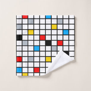 Mondrian géométrique Composition minimaliste moder