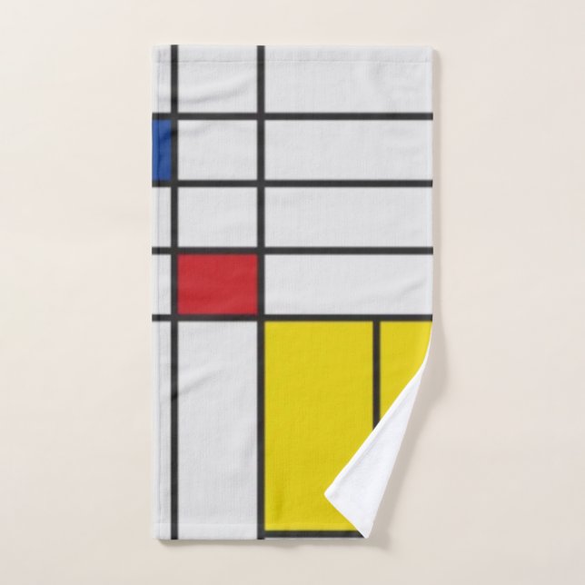 Mondrian II (Serviette à main)