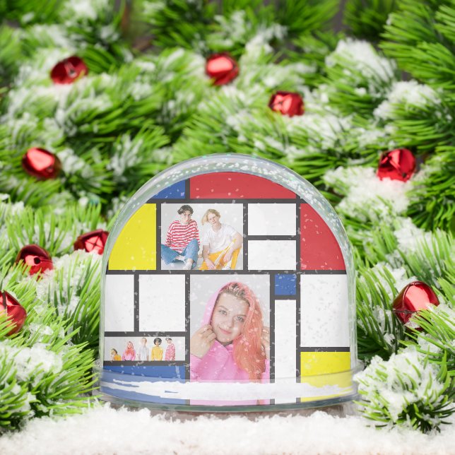 Mondrian Minimalist De Stijl Geo Modern Art Photo (Noël)