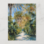 Monet - Alger, Jardin d'Essai, Carte postale<br><div class="desc">Alger,  le Jardin d'Essai. Peinture artistique de Claude Monet.</div>