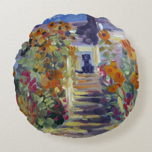 Monet avec le coussin de laboratoire