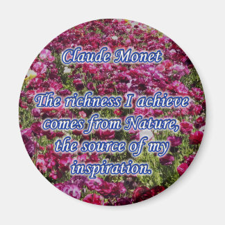 Monet Citation Magnet Richesse de la nature