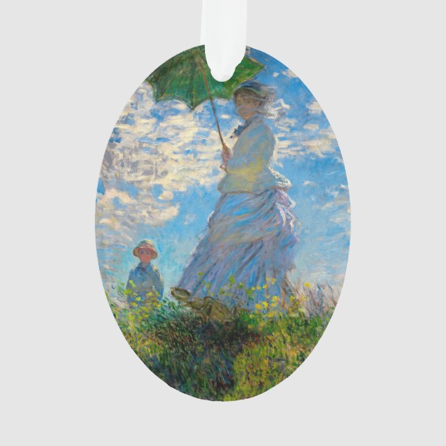 Monet Femme Parasol Impressionnisme (dos)