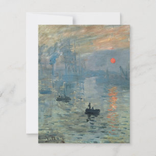 Monet Impression Sunrise Soleil Levant Peinture Le