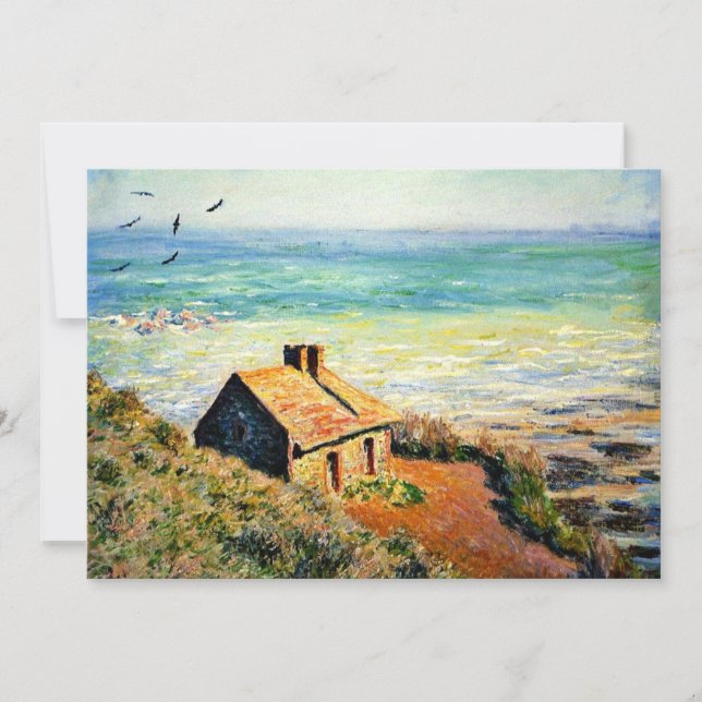 Monet - La Maison des douanes, Effet du matin, (Devant)