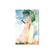 Monet Lady avec toile Parasol
