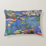 Monet - Lys d'eau, 1916, Coussin d'accentuation<br><div class="desc">Claude Monet célèbre peinture,  Water Lilies,  1916</div>